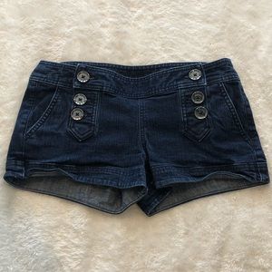 SOLD Express Jean Sailor Shorts - Size 2